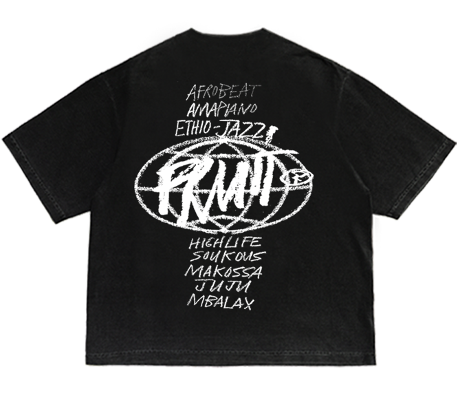 AFROSOUND TEE BLACK