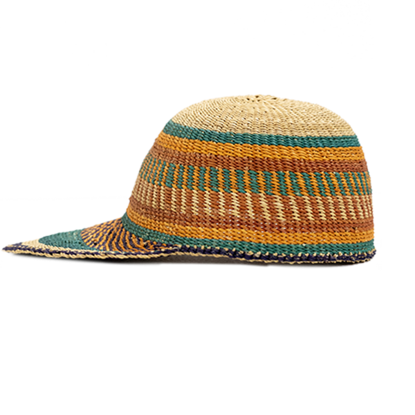 AFRICAN STRAW CAP 1