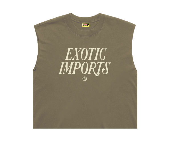 EXOTIC IMPORTS WOMENS CROP MUSCLE